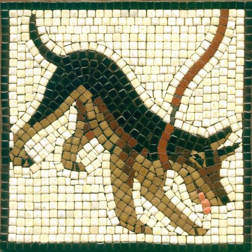 DIY Mosaic Art Kit 5.9'' Square, 15x15cm, Dog