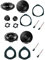 Kit 6 Casse Pioneer TS-G170C TS-G1320F Custom Fit Per FIAT Punto Evo Punto 199 dal 2005 Grande Punto con Supporti Altoparlanti Predisposizione Completa anteriore e posteriore Alta qualità