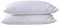 SUFUEE Luxury Goose Feather and Down Pillow Pair with 100% Cotton Cover (Standard(50% Down))