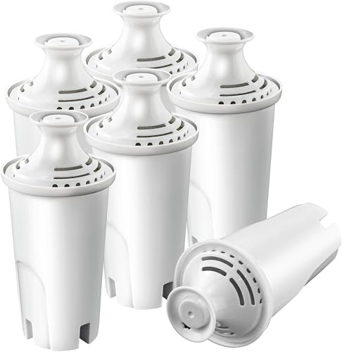 OB03 Ersatzfilter für Brita Krüge und Spenderfilter, Britta Filter kompatibel mit Brita Standard Wasserfilter OB03, Classic 35557, Mavea 107007, Pitchers Grand Lake Capri Wave LUXRILIX