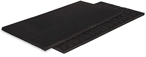 Establo de goma 50 x 100 cm – 30 mm – 0,5 m² – Resistente a los golpes, insonorizante y con drenaje (30 mm)