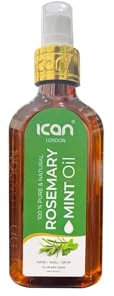 ican London Strengthening & Healthy Hair Growth Rosemary Mint Treatment Oil 150ml