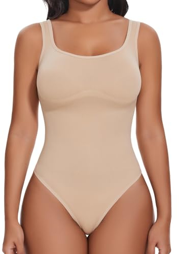 Joyshaper Body Sculptant Femme Bodys Gainant Ventre Plat Gaine Amincissante Bodysuit Shapewear Corset Minceur Shaper Beige#1 S
