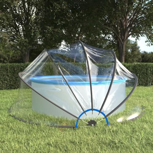 Générique Dôme de Piscine 500x250 cm,Maison & Jardin,Piscine & Spa,Accessoires pour piscines & spas,Bâches de piscines & Tapis de Sol,Transparent,64.02 LB,92797