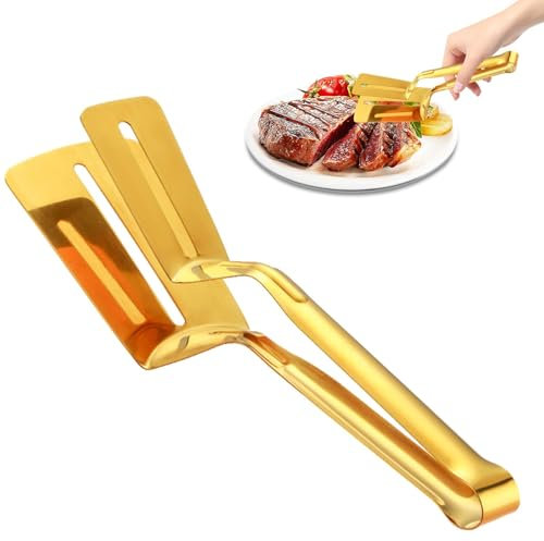 Spatule Pince Pince De Cuisine Pour Aliments Et Poissons Avec Retourneur De
