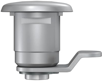 BASI | Briefkastenschloss Hebelschloss für RENZ Briefkästen ab dem Baujahr 1980 | 2 Schlüssel | mit Klammer zum Verschließen | Ersatz Hebelzylinder