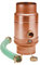 Regensammler Regenwassersammler Fallrohrfilter Kupfer mit Anschluss - Set DN 60
