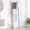 Toallero de pie de Metal Gris - Toallero de Escalera para baño Decorativo, salón, Cocina, Soporte para Toallas, Mantas, Mantas (4 Niveles, Gris)