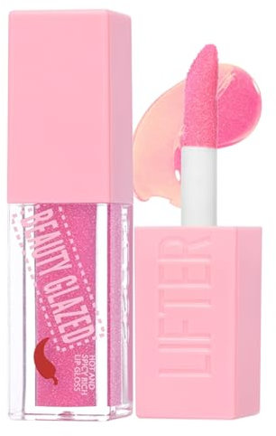 Hot And Spicy Rich Lip Gloss - Lasting Plump Moisturising & Nourishing Liquid Lipstick, Non-Sticky Lip Glaze Glossy Finish Makeup for Women (Color, # 02)