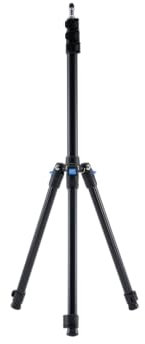 amaran Light Stand 2m Adjustable Tripod with 1/4-20in Screw Mount, 3-Level Angle Adjustment, Compact Foldable Design for Photography, Video, and Content Creation