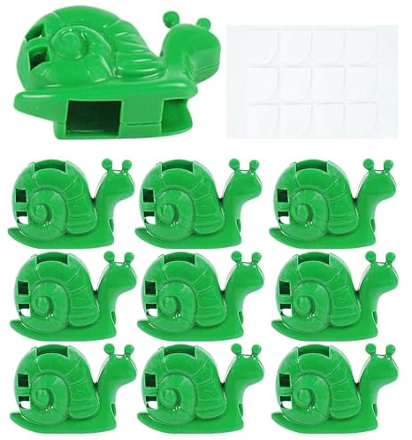 Attaches Pour | Fixation Murale Végétale Sans Perçage | Support Animal Fleurs, Accessoire Jardin pour Légumes Rosiers Tomates