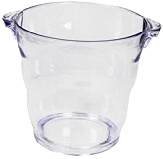 Secchiello per vino e champagne, contenitore portatile per cubetti di ghiaccio per bar, feste in spiaggia, 4