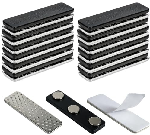12 Pares de Imanes para Cortinas y Mosquiteras, Cierre Magnético con Adhesivo, Clips Magnéticos para Cortinas Opacas y Ventanas, Accesorios para Cortinas