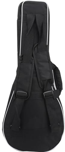 LICAEVEY Borsa Morbida per Mandolino, Custodia in Tessuto Oxford con Ampia Tasca Laterale, Tracolla Impermeabile, Protezione Imbottita con Doppia Cerniera per Viaggi Musicali