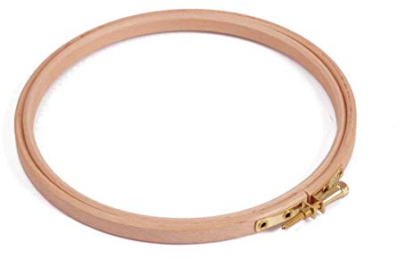 Elbesee Wooden Embroidery Hoop, 15cm, Brown