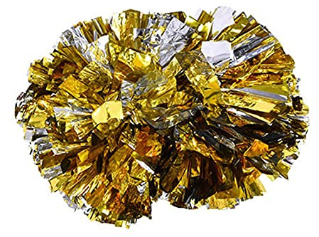 MAGT Pompones De Animadora Cheerleader, 1 Pieza Pompones De Aeróbicos Animadores Cheerleading para Fiesta De Baile Competencia Deportiva Escolar(7#)