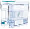 Aqua Optima Dispensador de filtro de agua Perfect Pour, capacidad de 8,2 litros, equipado con 2 cartuchos de filtro de agua Evolve+, reduce microplásticos, cloro, cal y otras impurezas