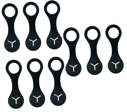 HANABASS 9 Stk Haken Für Kulturbeutel Spender Für Haustierkotbeutel Halter Für Hundekotbeutel Gassi-zubehör Für Hunde Tragetaschen Für Haustierkotbeutel Spender Für Hundekotbeutel Pvc