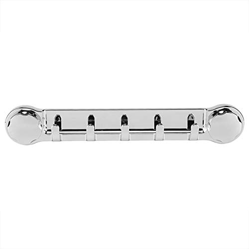GLOGLOW Porte-manteau, 15,7 Pouces, Porte-serviettes Mural avec 5 Crochets, Porte-manteau Mural, Support Suspendu, Porte-serviettes pour Entrée, Salle de Bain, Cuisine, Chambre à Coucher