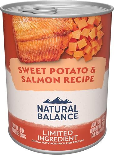 Natural Balance Fish Sweet Potato Formula Dog Food (Pack Of 12 13-Ounce Cans)