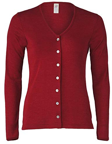 Engel Natur, Leichte Strickjacke, 70% Wolle (kbT) 30% Seide (38/40, Malve)