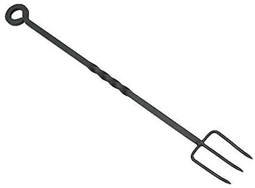 Leecroft Öga svart rostning gaffel 45 cm (18)
