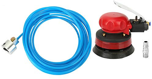 Lijadora neumática - Pulidora neumática de 5 Lijadora de agua y aire Lijadora de aire húmedo Lijadora de agua y aire Kit de máquina de pulido de entrada de 1/4