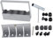 Soil Block Maker,Soil Blocker, Edelstahl-Hand-Bodenblock-Maker, Bodenblockierwerkzeug für den Gemüsegarten im Freien, beliebtestes Bodenblockierwerkzeug, Bodenblocker Bodenblocker handgehaltene G
