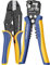 haisstronica Abisolierzange und Crimpzange, AWG 24–10, automatisches Abisolierwerkzeug mit AWG 22–10 Ratschen-Draht-Crimper für Schrumpfverbinder
