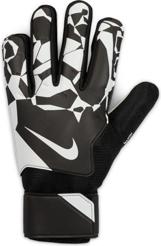 NIKE HQ0257-010 Match Goalkeeper Soccer G Gloves Unisex BLACK/WHITE/WHITE Size 8