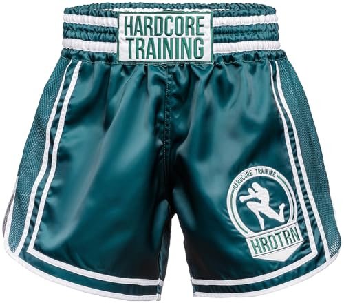 Hardcore Training Muay Thai Lucha Pantalones Cortos Shorts Hombre Kickboxing Boxeo MMA Combat Sport Sparring
