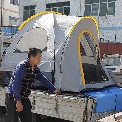 Vinnyooc 315 x 180 x 170 cm Tienda de coche Carpa de puerta trasera de coche, multifuncional tienda de cama de camión con cubierta adicional para camping senderismo