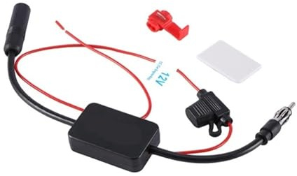 Antenne Voiture Amplificateur de Signal FM Universel et Pratique, Anti-interférences, amplificateur Radio pour antenne de Voiture, pièces Automobiles Antenne Automobile