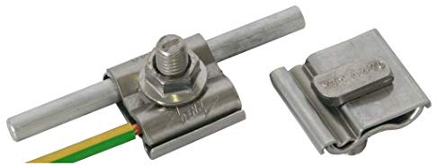 Dehn 540260 Schelle mit Erde, 8-10 mm