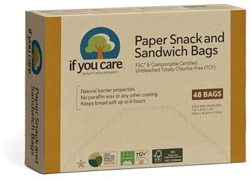 If You Care Sandwich Bags, Natural , 48 Count