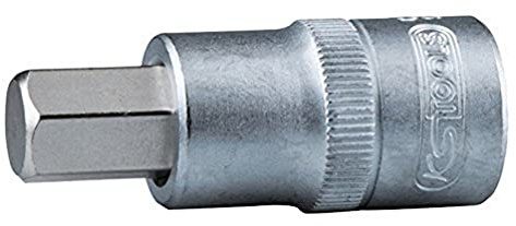 KS Tools 911.3461 3/4 Bussola per viti a esagono incassato, corta, 19 mm