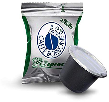 200 Kapseln Borbone Respresso Mischung Dek kompatibel mit Nespresso