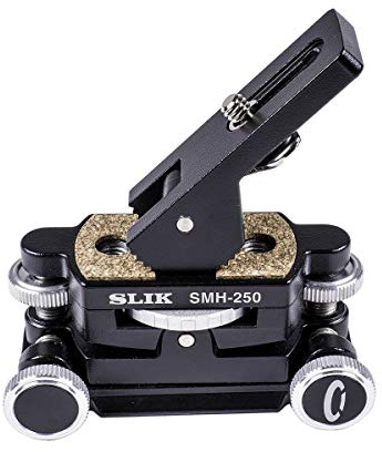 SLIK SMH-250 mikro rörelse justera stativhuvud, svart (618-804)