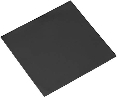 Annadue CPU Thermal Pad 2mm - Hoja de conductividad térmica de enfriamiento del disipador térmico Almohadilla de Silicona conductiva - 100x100x2mm(Negro)