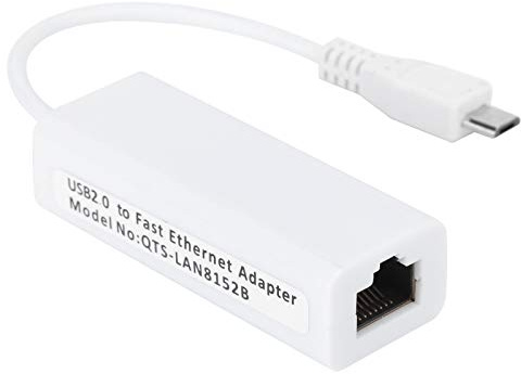 USB2.0 Ethernet-adapter, Nätverkskortadapter, Ethernet-adapter Micro USB Till RJ45 för Zero 1.3/W