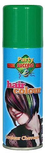 TempleCo Temporary Hairspray: Hair Color for All Ages - Easy-to-Apply & Wash-Out Fun, Non-Permanent. Men, Women, Kids. Fancy Dress, Costumes, Cosplay, Parties - (Green)