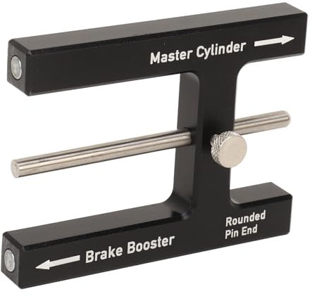 Outil de Réglage du Servofrein, Outil de Réglage de la Tige de Poussée du Servofrein en Alliage D'aluminium, Jauge de Longueur de la Tige de Poussée du Maître-cylindre avec