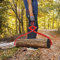 SPOFLYINN Hebezange für Holzscheite, 91,4 cm Öffnung, 4 Klauen, Hebezange, robuste Greifzange für Holzscheite, Stahlzange, Hebeholz