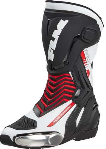 FLM Mandalika Damen Motorradstiefel lang - Leistungsstark, Vielseitig und Komfortabel - Hochwertige, wasserdichte Konstruktion