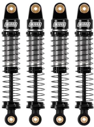 INJORA 52mm Big Bore Shock Absorber Oil Damper for 1/24 RC Crawler Axial AX24 Upgrade