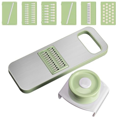 Cortadora de patatas, rebanadora de verduras | Ruñeta de corte de tomate multifuncional,Accesorios manuales de cocina rebanadora de col con ajo