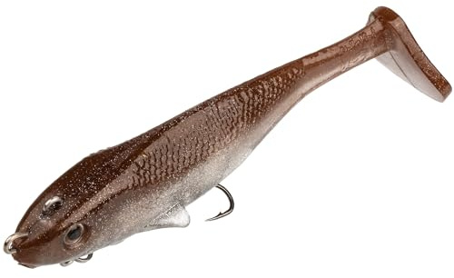 Strike King Final Copy Fishing Lure, Pre-Rigged Soft Plastic Swimbait, Reel Shad, 4-Inches, 1/2-Ounce, FCS4-611