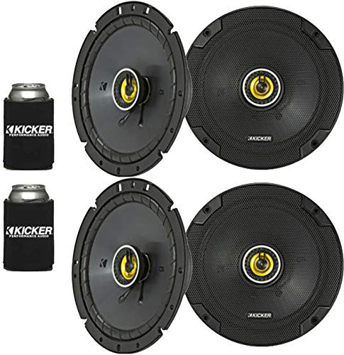 Kicker 46CSC674 - Two Pairs of CS-Series CSC67 6.75-Inch (165mm) Coaxial Speakers, 4-Ohm (2 Pairs)