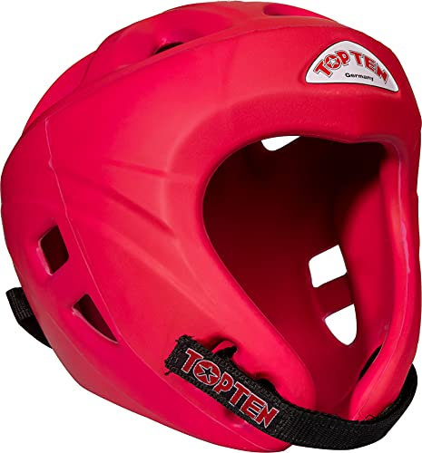 TOP TEN Kopfschutz „NEON Avantgarde“ (WAKO Approved) - pink, Gr. M