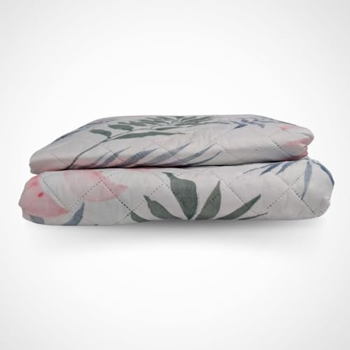 COMERCIAL CANDELA FELPUDOS Y ALFOMBRAS Colcha Bouti Primavera y Verano Flores Colores Alegres para Cama de (Cama 135)